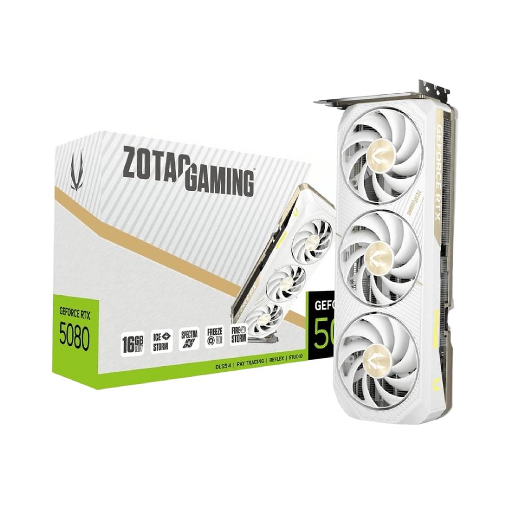 索泰 GeForce RTX 5080 16GB SOLID CORE OC WHITE