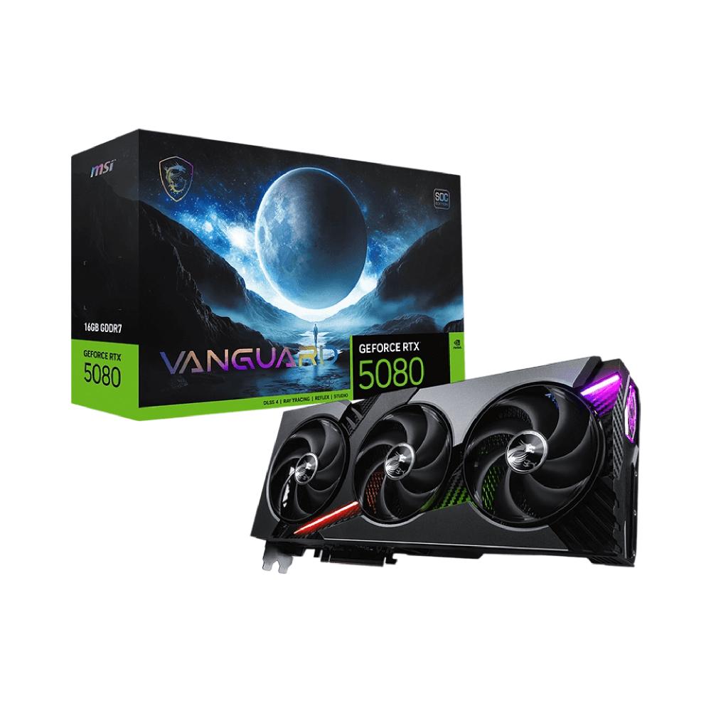 微星 神龙 GeForce RTX 5080 16G VANGUARD SOC LAUNCH EDITION