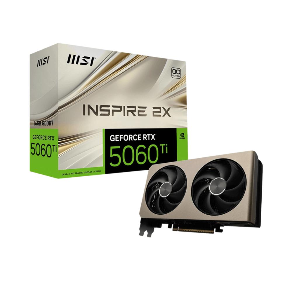 微星 硬派师 GeForce RTX 5060 Ti 16G INSPIRE 2X OC