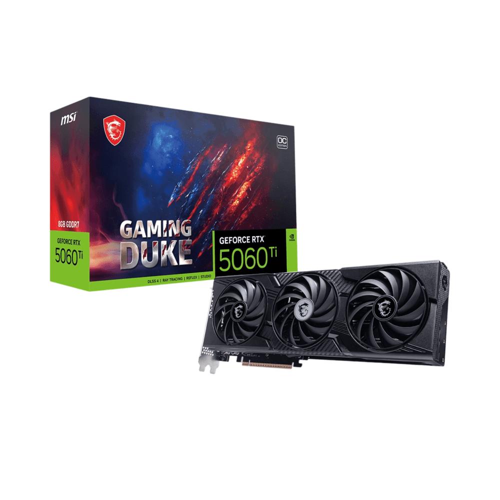 微星 龙爵 GeForce RTX 5060 Ti 8G GAMING DUKE 3X OC PLUS