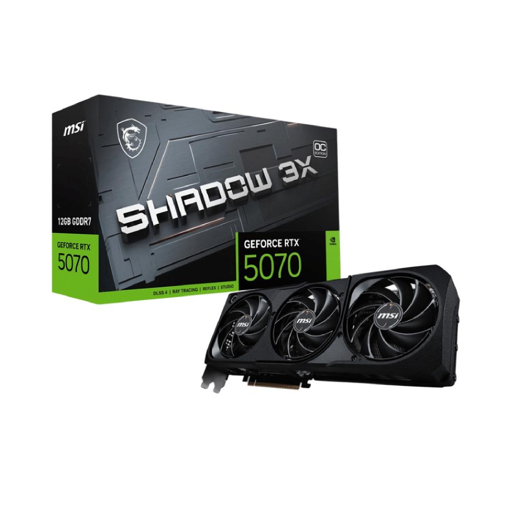 微星 幻影师 GeForce RTX 5070 12G SHADOW 3X OC