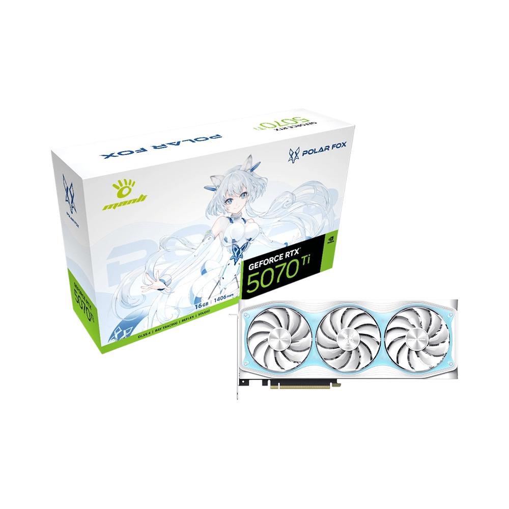 万丽 雪狐 GeForce RTX 5070Ti OC 16GB GDDR7