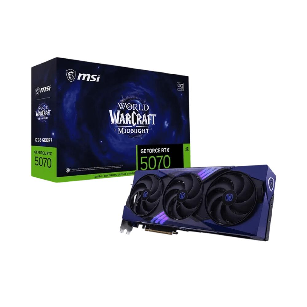 微星 GeForce RTX 5070 12G 魔兽世界 至暗之夜 虚空 OC