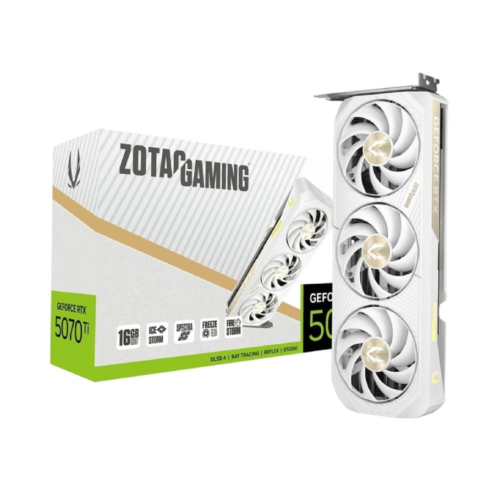索泰 GeForce RTX 5070 Ti 16GB SOLID CORE OC WHITE