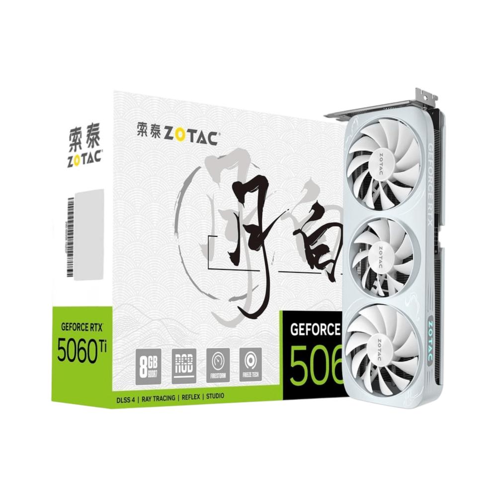 索泰 GeForce RTX 5060 Ti 8GB 月白 OC