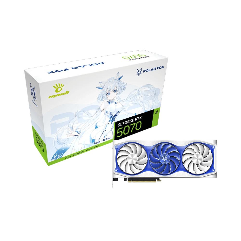 万丽 雪狐 GeForce RTX 5070 OC 12GB GDDR7