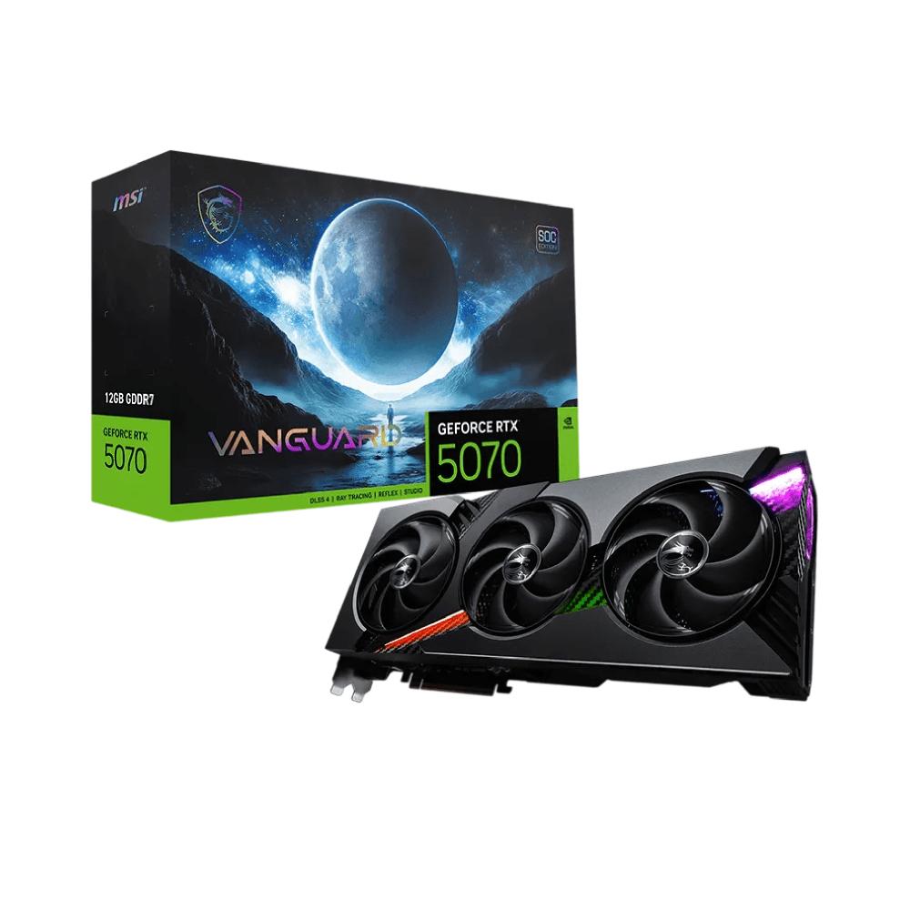 微星 神龙 GeForce RTX 5070 12G VANGUARD SOC