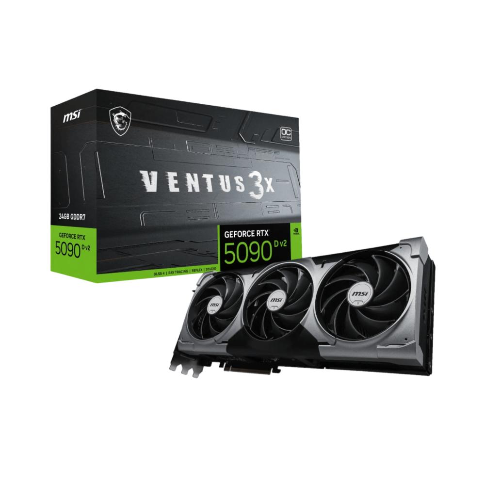 微星 万图师 GeForce RTX 5090 D v2 24G VENTUS 3X OC